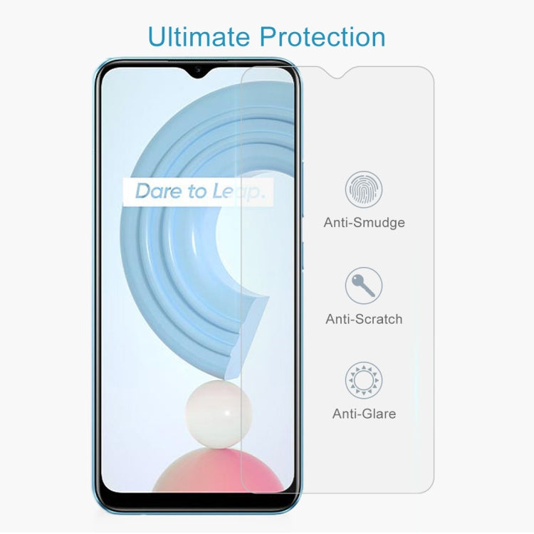 For OPPO Realme C21Y 0.26mm 9H 2.5D Tempered Glass Film