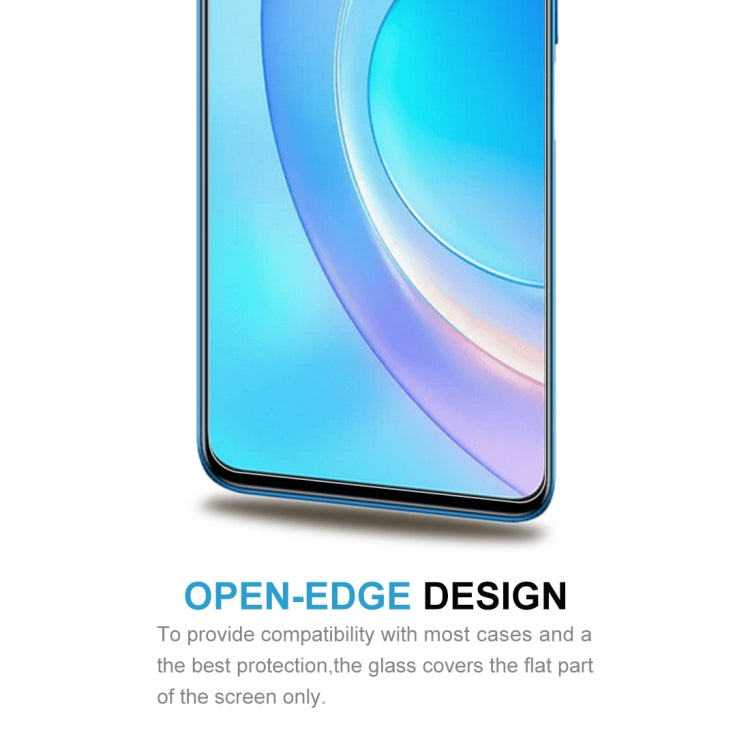 For Honor 50 Lite 10 PCS 0.26mm 9H 2.5D Tempered Glass Film