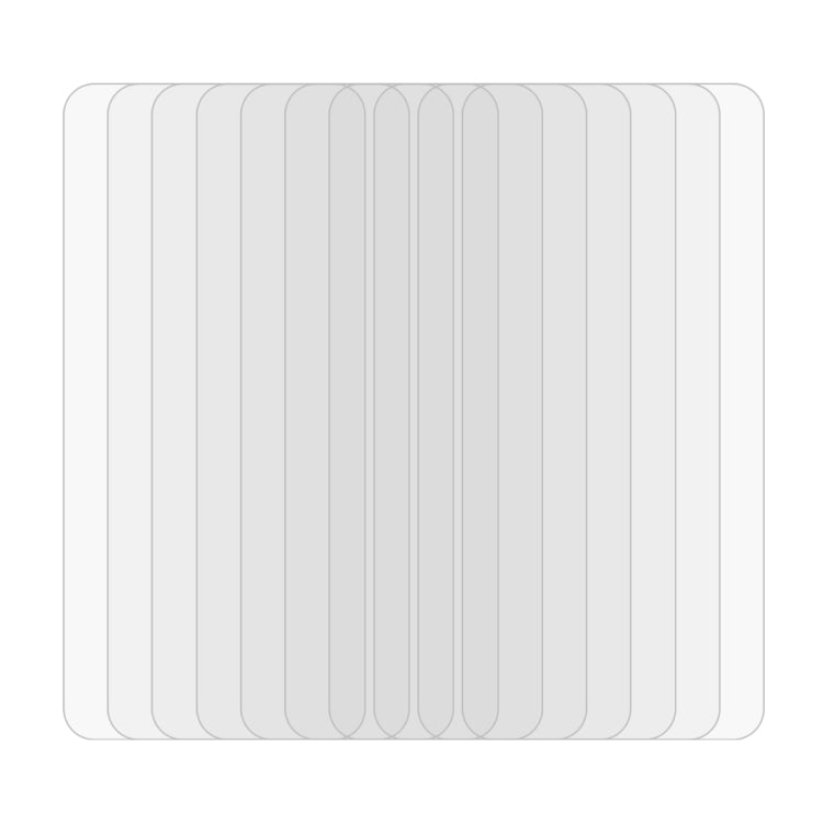 For TCL 10 5G 10 PCS 0.26mm 9H 2.5D Tempered Glass Film