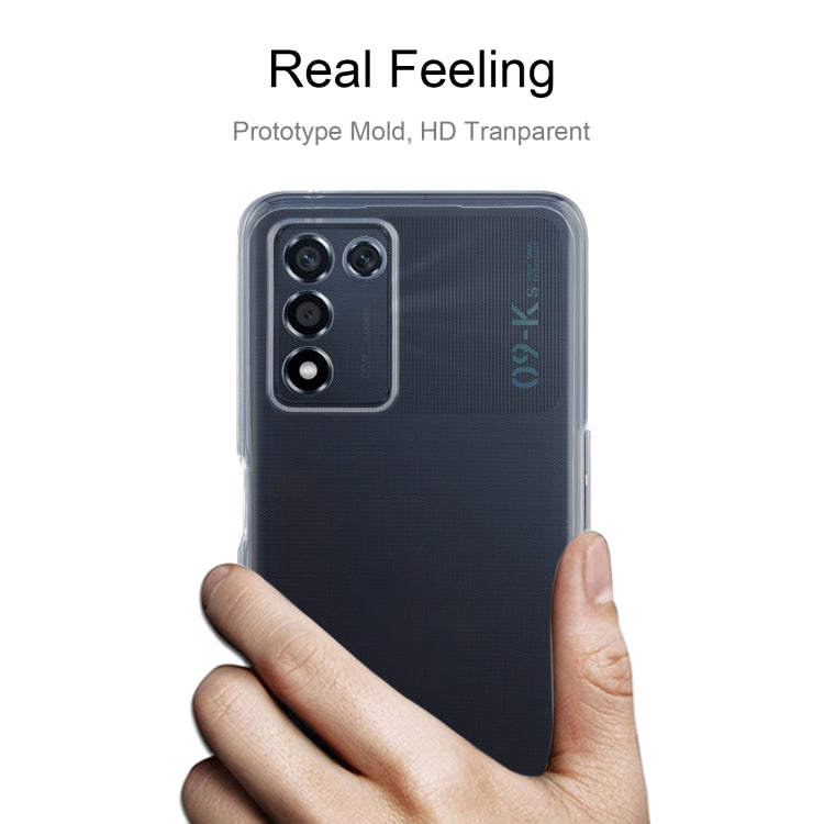 For OPPO K9s / Realme 03s 0.75mm Ultra-thin Transparent TPU Soft Phone Case