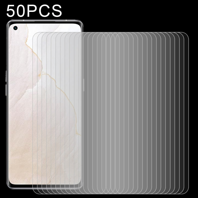 For OPPO Realme GT Explorer Master 50 PCS 0.26mm 9H 2.5D Tempered Glass Film
