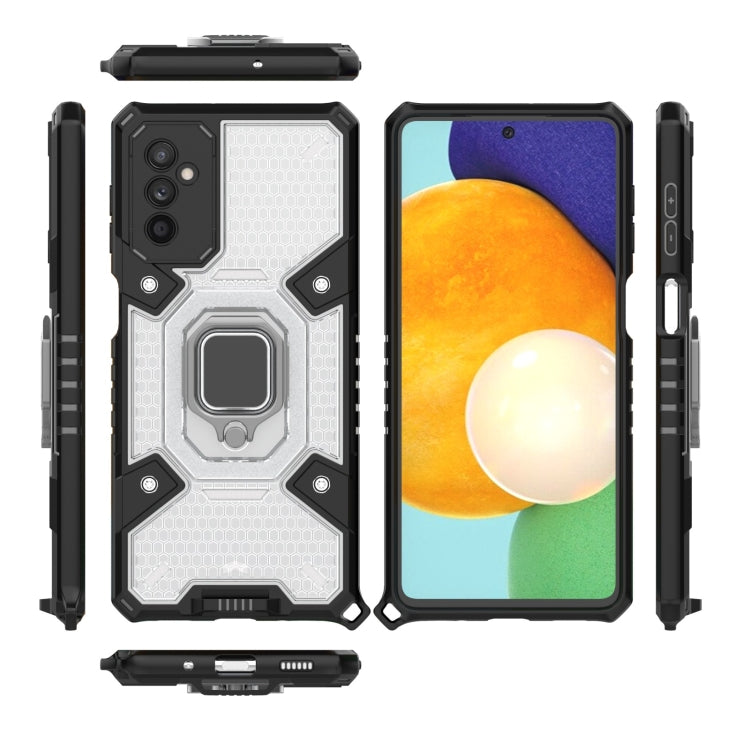For Samsung Galaxy M52 5G Space PC+TPU Ring Holder Phone Case