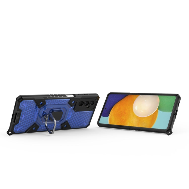 For Samsung Galaxy M52 5G Space PC+TPU Ring Holder Phone Case
