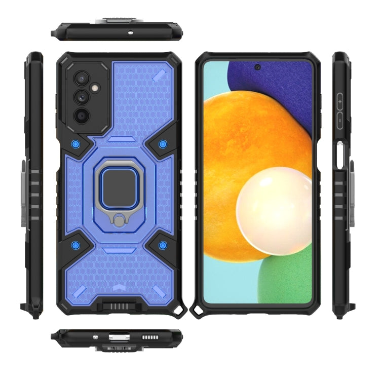 For Samsung Galaxy M52 5G Space PC+TPU Ring Holder Phone Case
