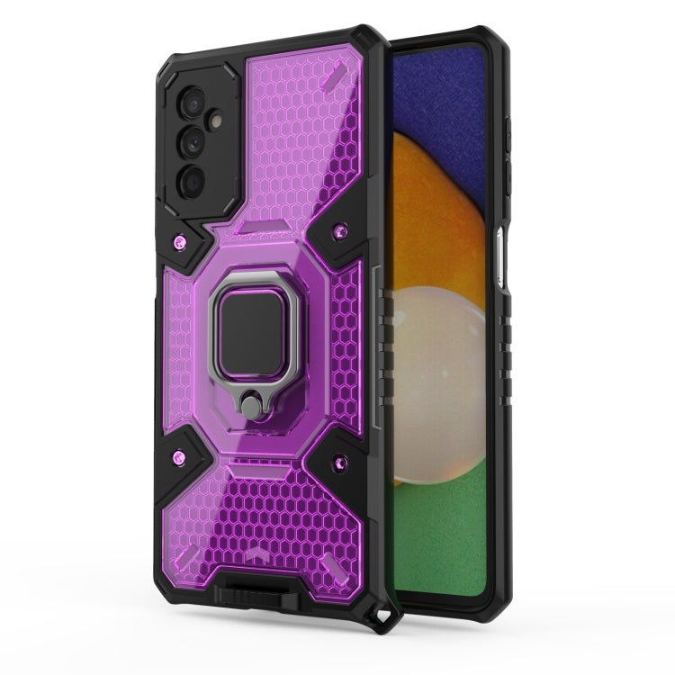 For Samsung Galaxy M52 5G Space PC+TPU Ring Holder Phone Case