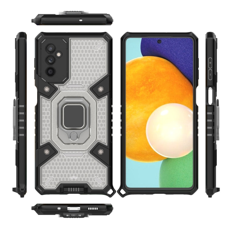 For Samsung Galaxy M52 5G Space PC+TPU Ring Holder Phone Case