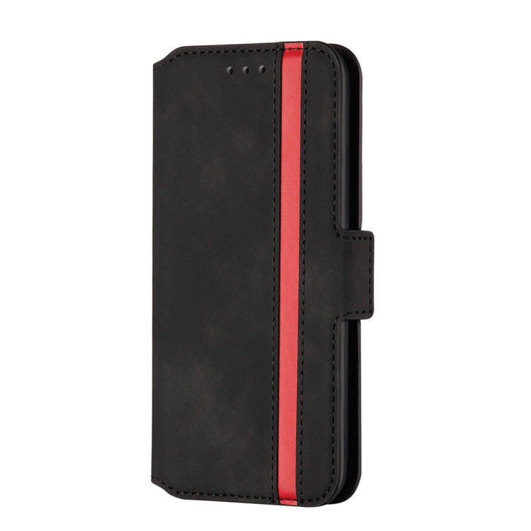 For iPhone 11 Retro Frosted Oil Side Horizontal Flip Case with Holder & Card Slots