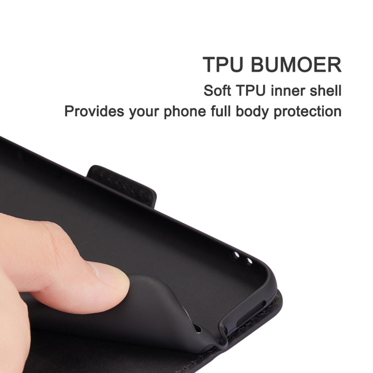 For iPhone 11 Retro Frosted Oil Side Horizontal Flip Case with Holder & Card Slots