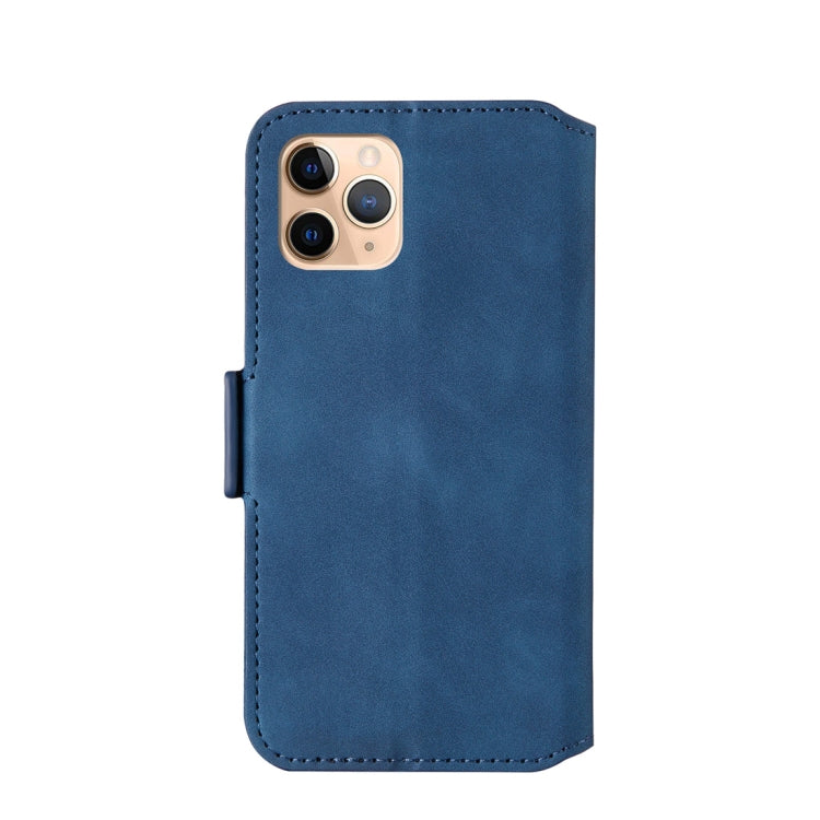 For iPhone 11 Pro Max Retro Frosted Oil Side Horizontal Flip Case with Holder & Card Slots
