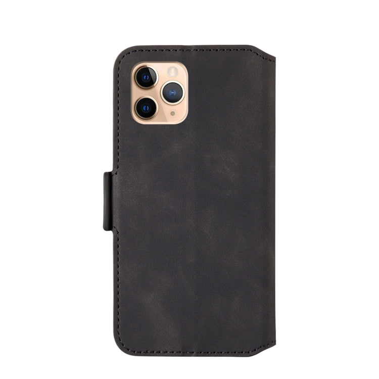 For iPhone 11 Pro Max Retro Frosted Oil Side Horizontal Flip Case with Holder & Card Slots