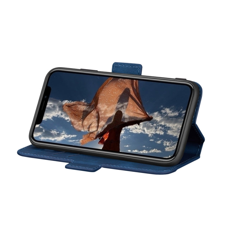 For iPhone XS Max Retro Frosted Oil Side Horizontal Flip Case with Holder & Card Slots