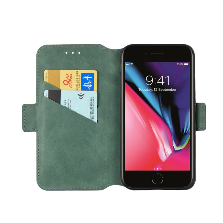 For iPhone 6 & 6s Retro Frosted Oil Side Horizontal Flip Case with Holder & Card Slots