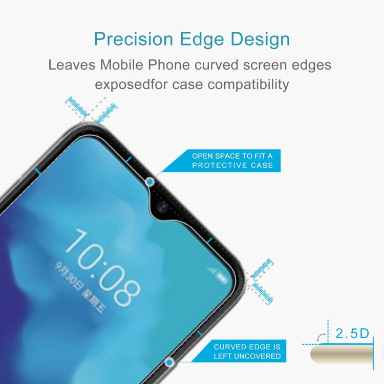 For ZTE V2022 0.26mm 9H 2.5D Tempered Glass Film