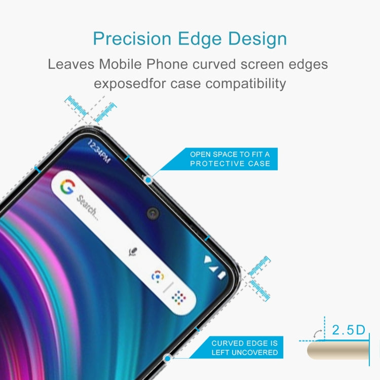 For BLU G91 Pro 10 PCS 0.26mm 9H 2.5D Tempered Glass Film
