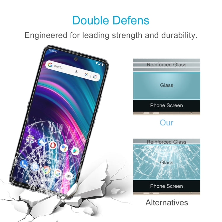 For BLU G91 Pro 10 PCS 0.26mm 9H 2.5D Tempered Glass Film