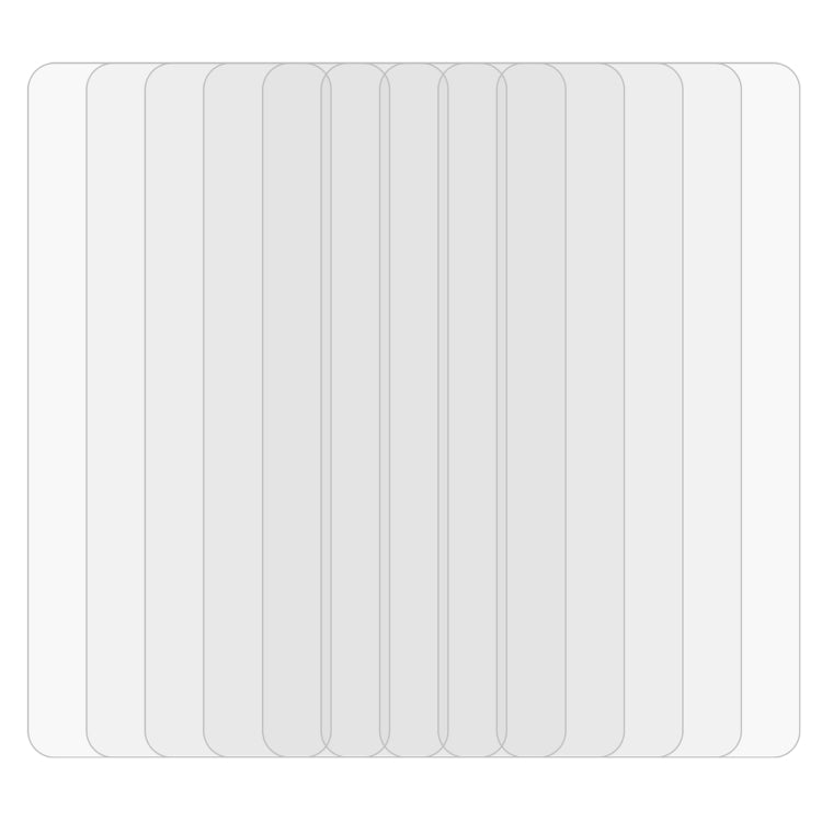 For Tecno Camon 17P 10 PCS 0.26mm 9H 2.5D Tempered Glass Film