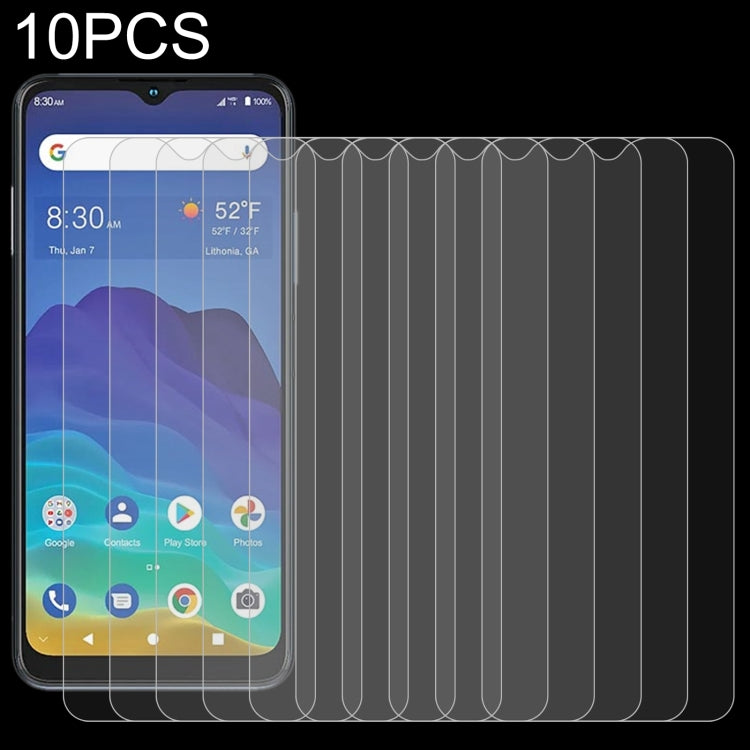 For ZTE Blade 11 Prime 10 PCS 0.26mm 9H 2.5D Tempered Glass Film