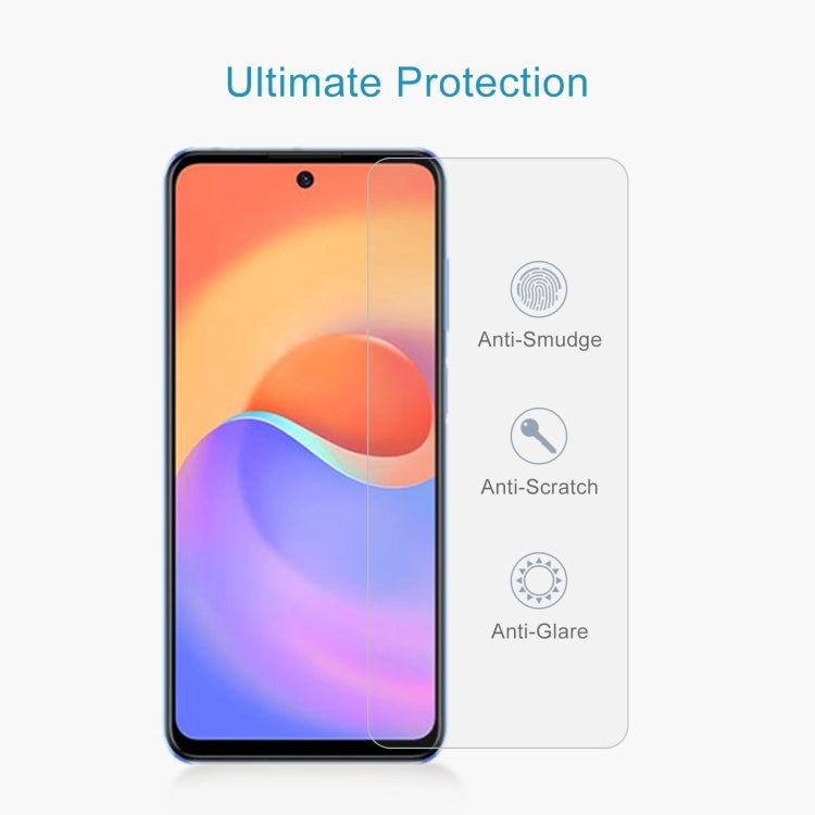 For ZTE S30 / S30 Pro / S30 SE 10 PCS 0.26mm 9H 2.5D Tempered Glass Film