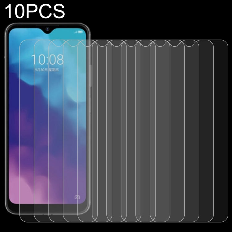 For ZTE V2022 10 PCS 0.26mm 9H 2.5D Tempered Glass Film
