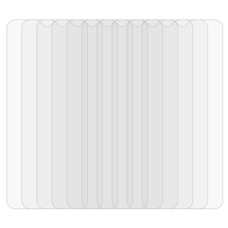 For ZTE V2022 10 PCS 0.26mm 9H 2.5D Tempered Glass Film