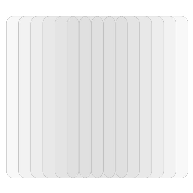For ZTE Axon 30 Pro 5G 50 PCS 0.26mm 9H 2.5D Tempered Glass Film