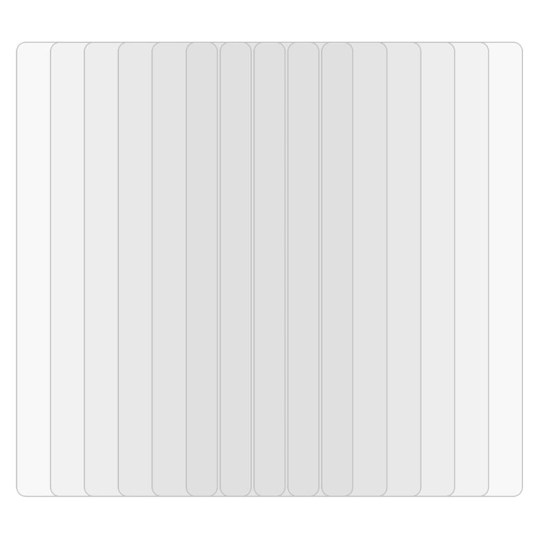 For ZTE Axon 30 Ultra 5G 50 PCS 0.26mm 9H 2.5D Tempered Glass Film