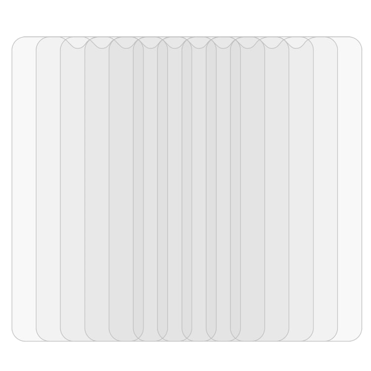 For ZTE Blade 11 Prime 50 PCS 0.26mm 9H 2.5D Tempered Glass Film