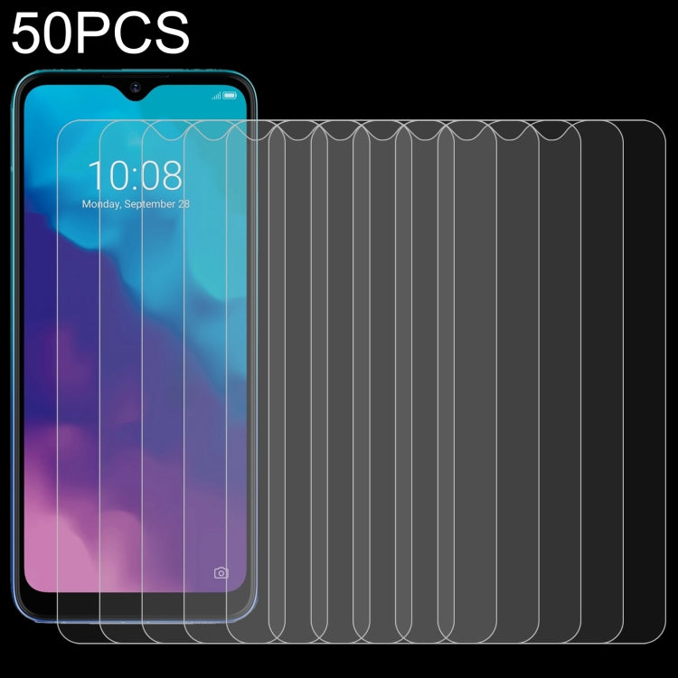 For ZTE Blade V30 Vita 50 PCS 0.26mm 9H 2.5D Tempered Glass Film
