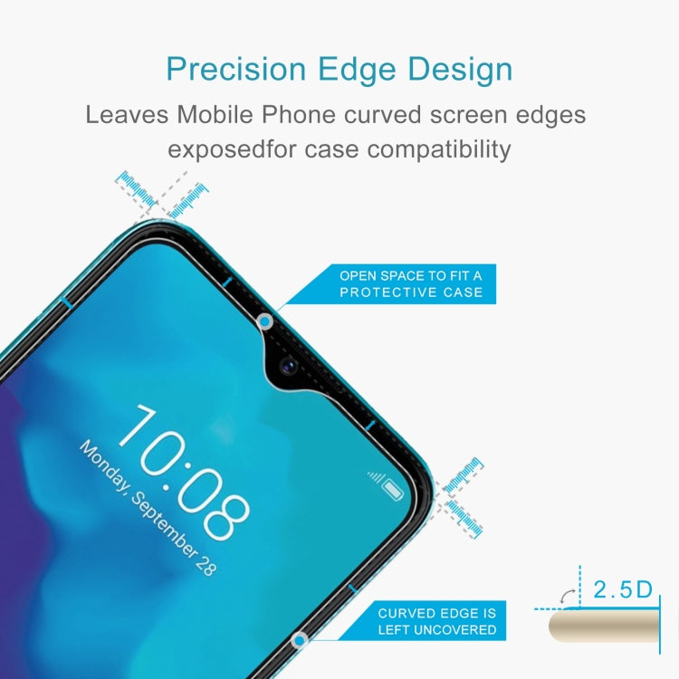 For ZTE Blade V30 Vita 50 PCS 0.26mm 9H 2.5D Tempered Glass Film