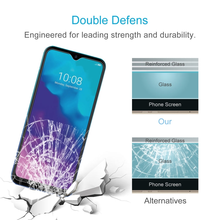 For ZTE Blade V30 Vita 50 PCS 0.26mm 9H 2.5D Tempered Glass Film