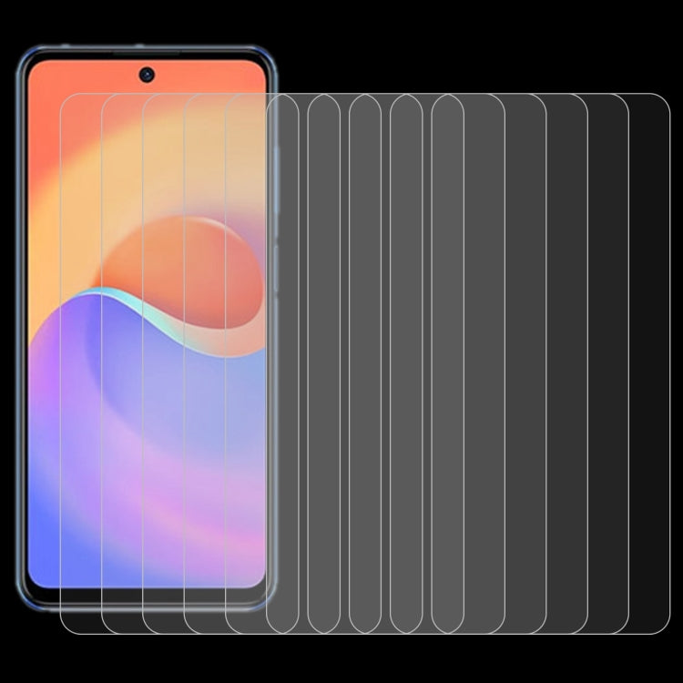 For ZTE S30 / S30 Pro / S30 SE 50 PCS 0.26mm 9H 2.5D Tempered Glass Film