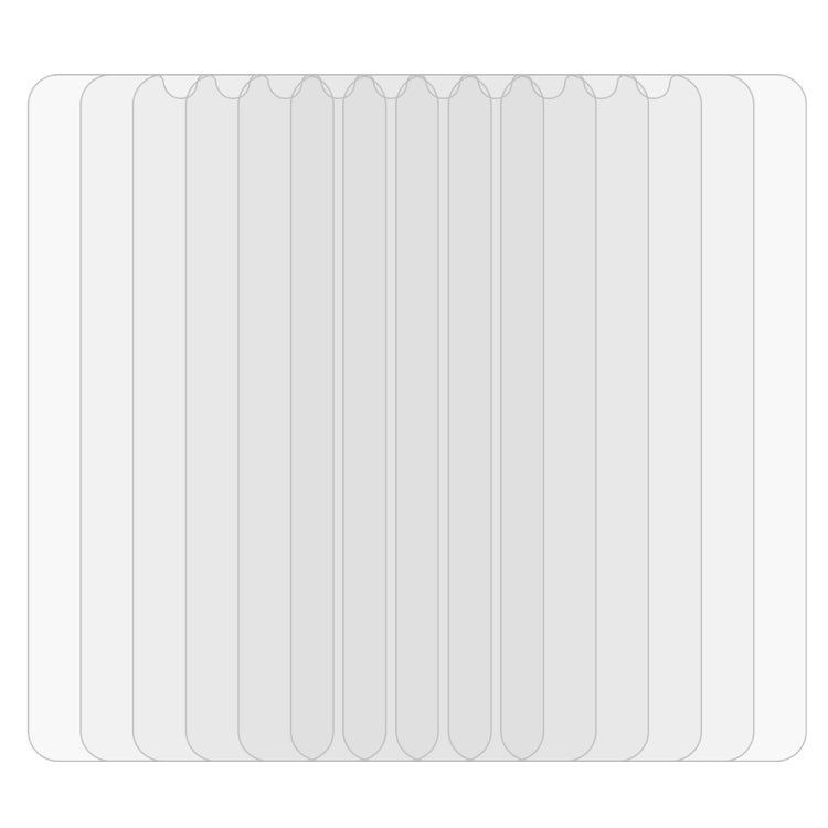For NZONE S7 Pro+ 5G 50 PCS 0.26mm 9H 2.5D Tempered Glass Film