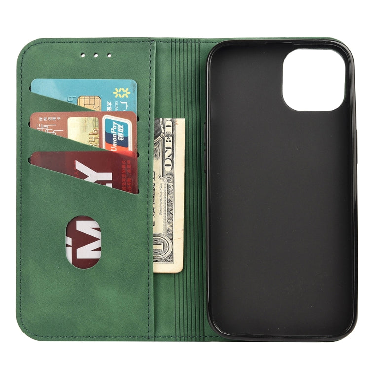For iPhone 13 Pro Max Skin Feel Splicing Leather Phone Case