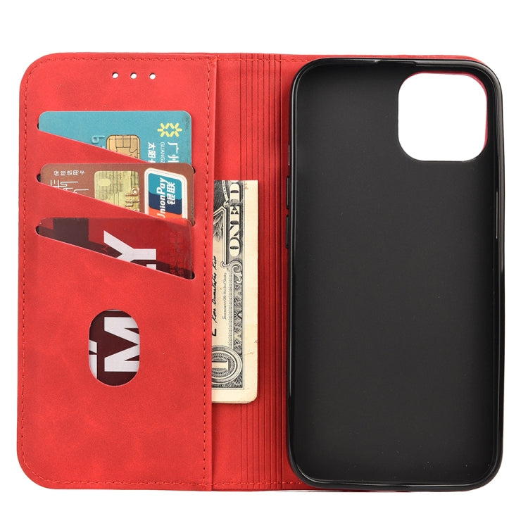 For iPhone 12 Pro Skin Feel Splicing Leather Phone Case