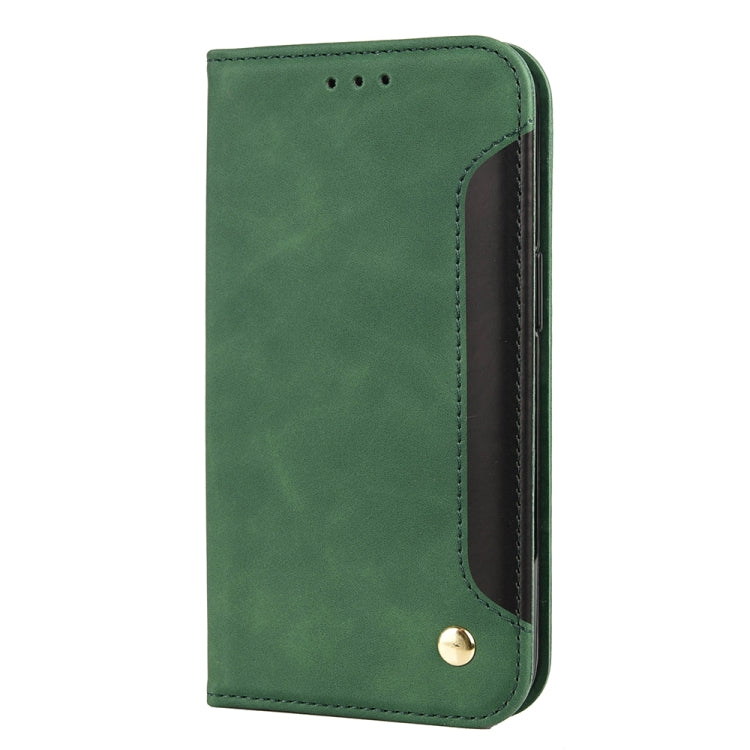 Skin Feel Splicing Leather Phone Case For iPhone 11 Pro Max