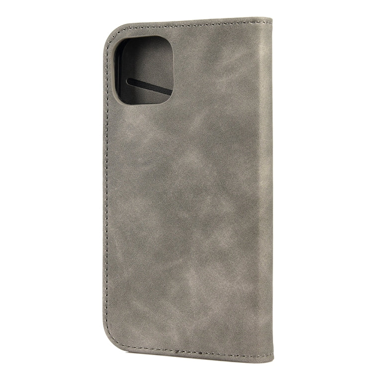 Skin Feel Splicing Leather Phone Case For iPhone 11 Pro