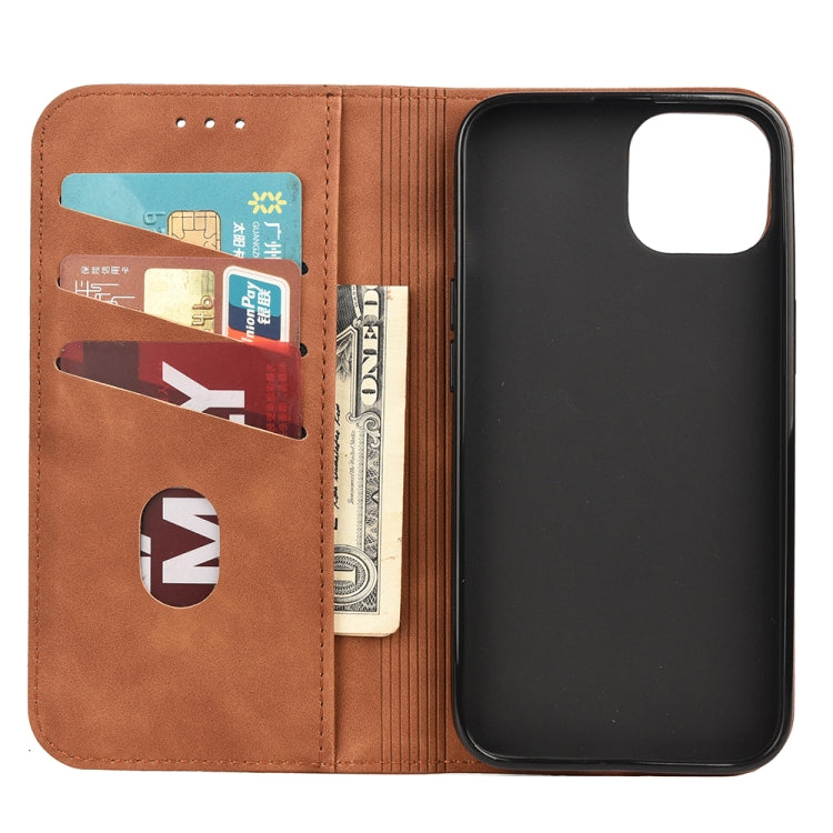 Skin Feel Splicing Leather Phone Case For iPhone 11