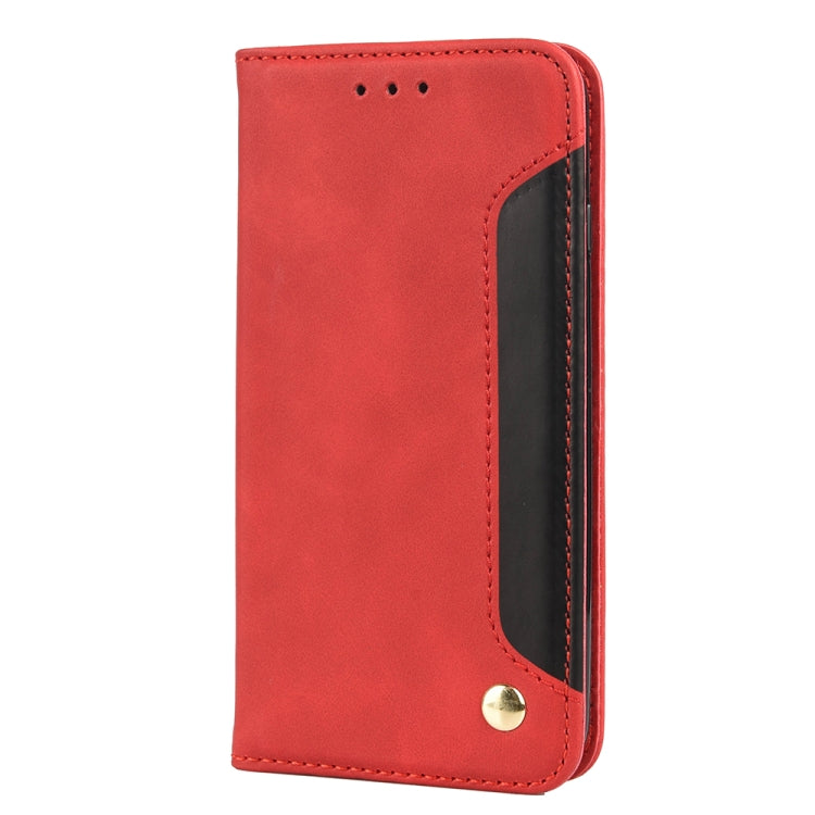 For iPhone SE 2022 / SE 2020 / 8 / 7 Skin Feel Splicing Leather Phone Case
