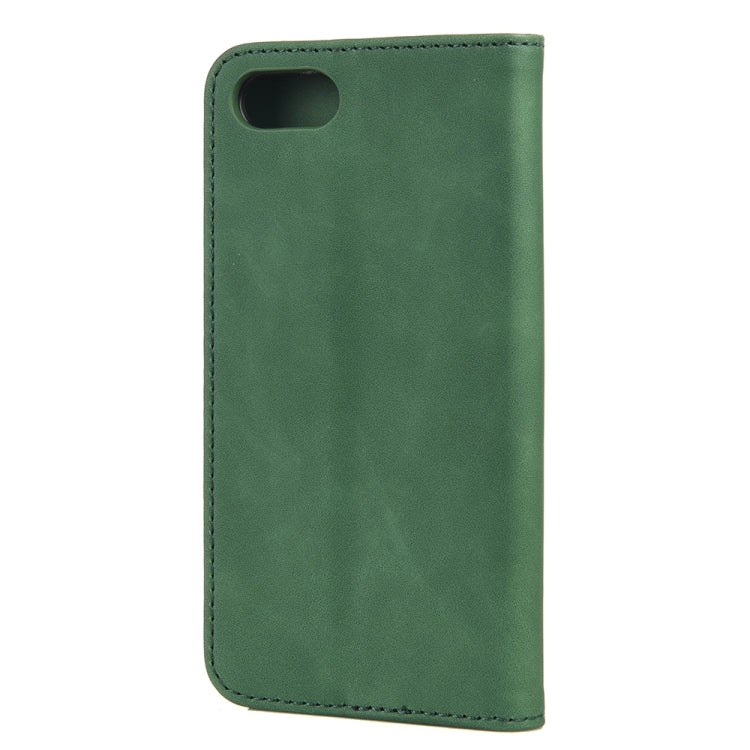 For iPhone SE 2022 / SE 2020 / 8 / 7 Skin Feel Splicing Leather Phone Case
