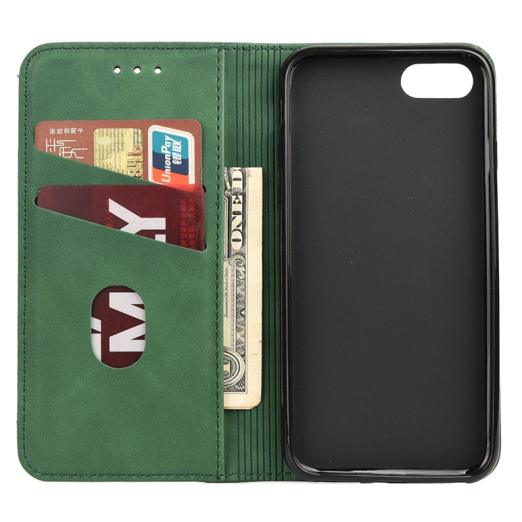 For iPhone SE 2022 / SE 2020 / 8 / 7 Skin Feel Splicing Leather Phone Case
