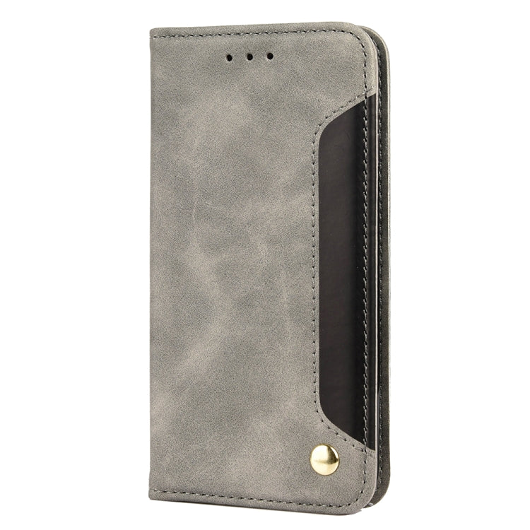 For iPhone SE 2022 / SE 2020 / 8 / 7 Skin Feel Splicing Leather Phone Case