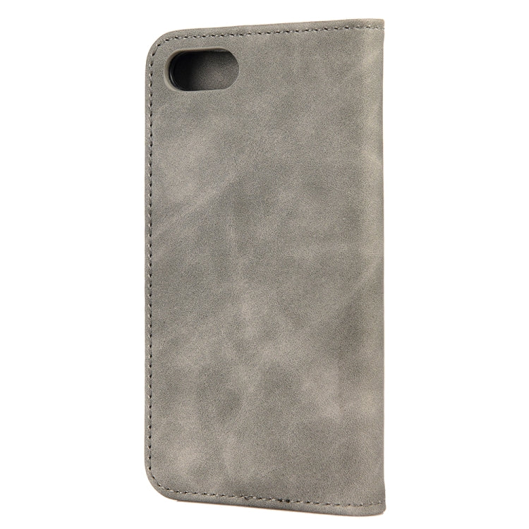 For iPhone SE 2022 / SE 2020 / 8 / 7 Skin Feel Splicing Leather Phone Case