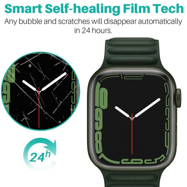 50 PCS Soft Hydrogel Film Watch Screen Protector For Apple Watch Series 7 41mm