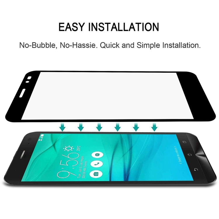 For Asus Zenfone Go ZB500KL Full Glue Full Cover Screen Protector Tempered Glass Film