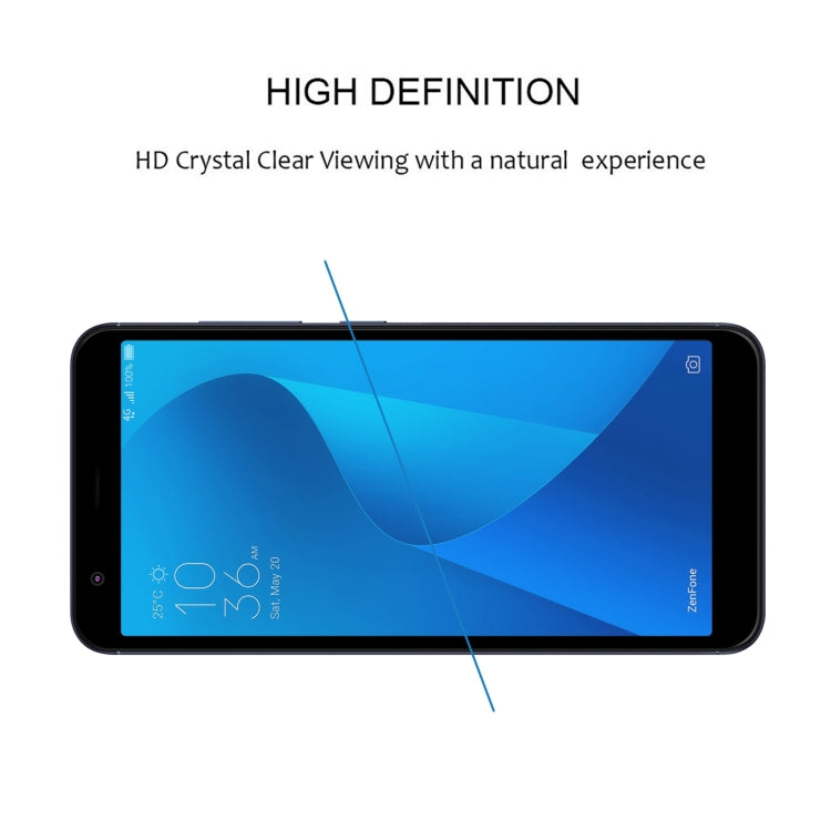 For Asus Zenfone Max Plus M1 ZB570TL Full Glue Full Cover Screen Protector Tempered Glass Film