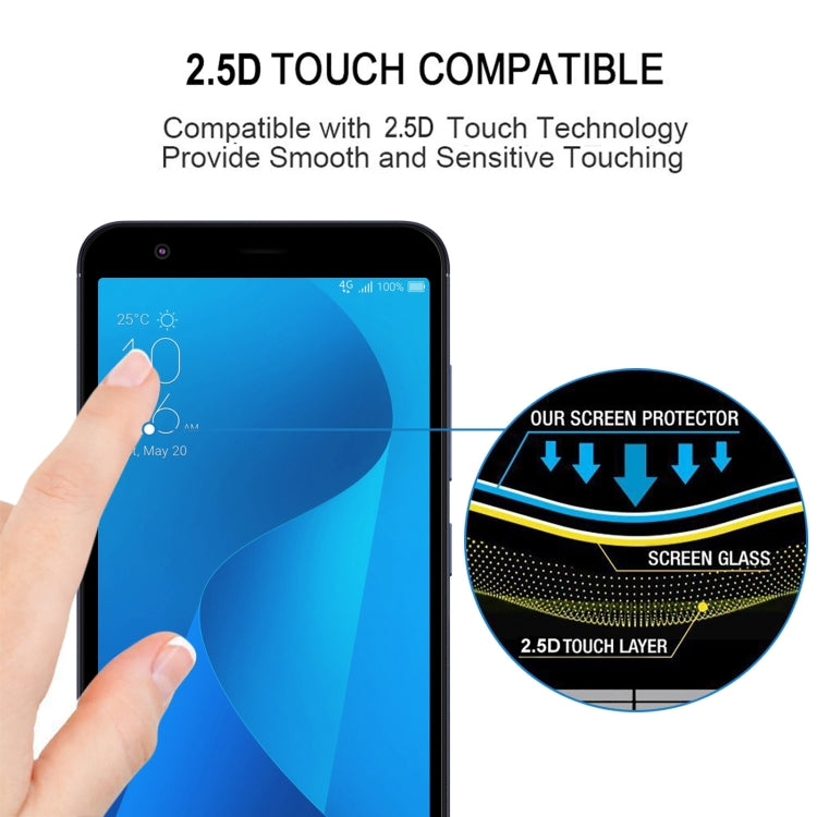 For Asus Zenfone Max Plus M1 ZB570TL Full Glue Full Cover Screen Protector Tempered Glass Film