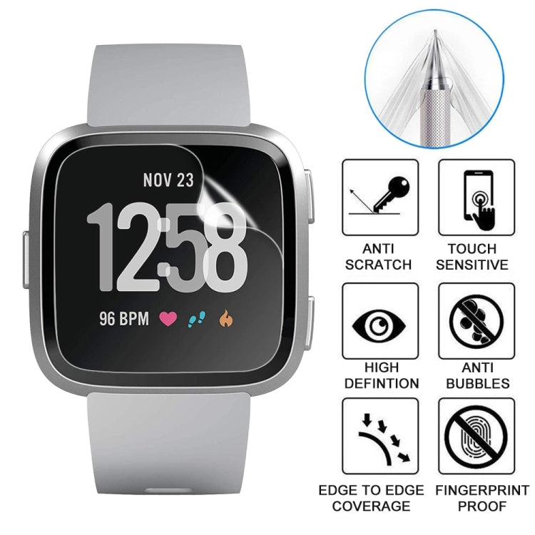 For Fitbit Versa Soft Hydrogel Film Watch Screen Protector