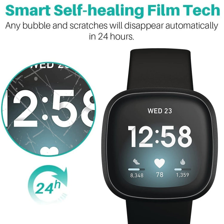 For Fitbit Versa 3 Soft Hydrogel Film Watch Screen Protector