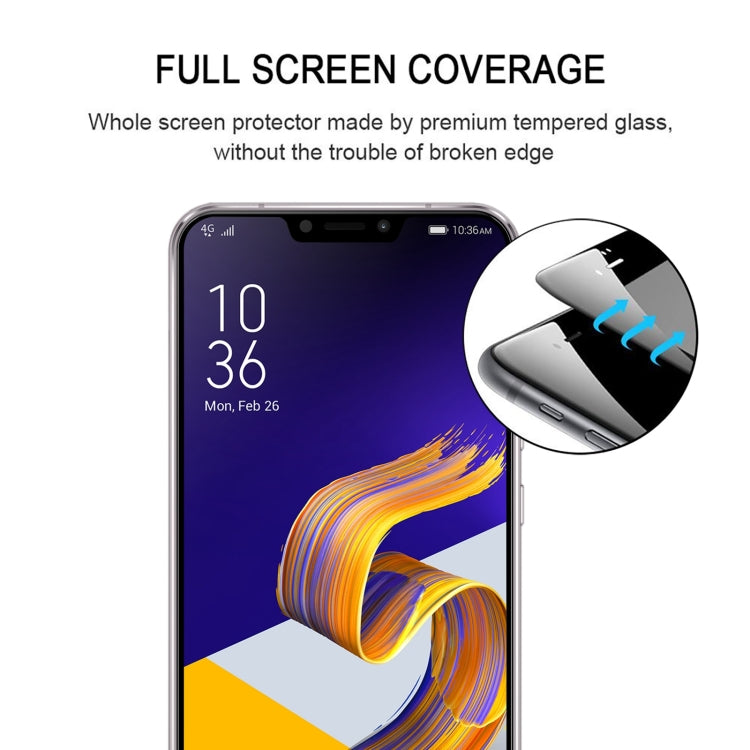 For Asus ZenFone Max Pro ZB602KL 25 PCS Full Glue Full Cover Screen Protector Tempered Glass Film
