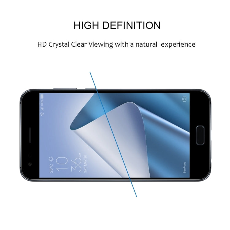 For Asus Zenfone 4 ZE554KL 25 PCS Full Glue Full Cover Screen Protector Tempered Glass Film